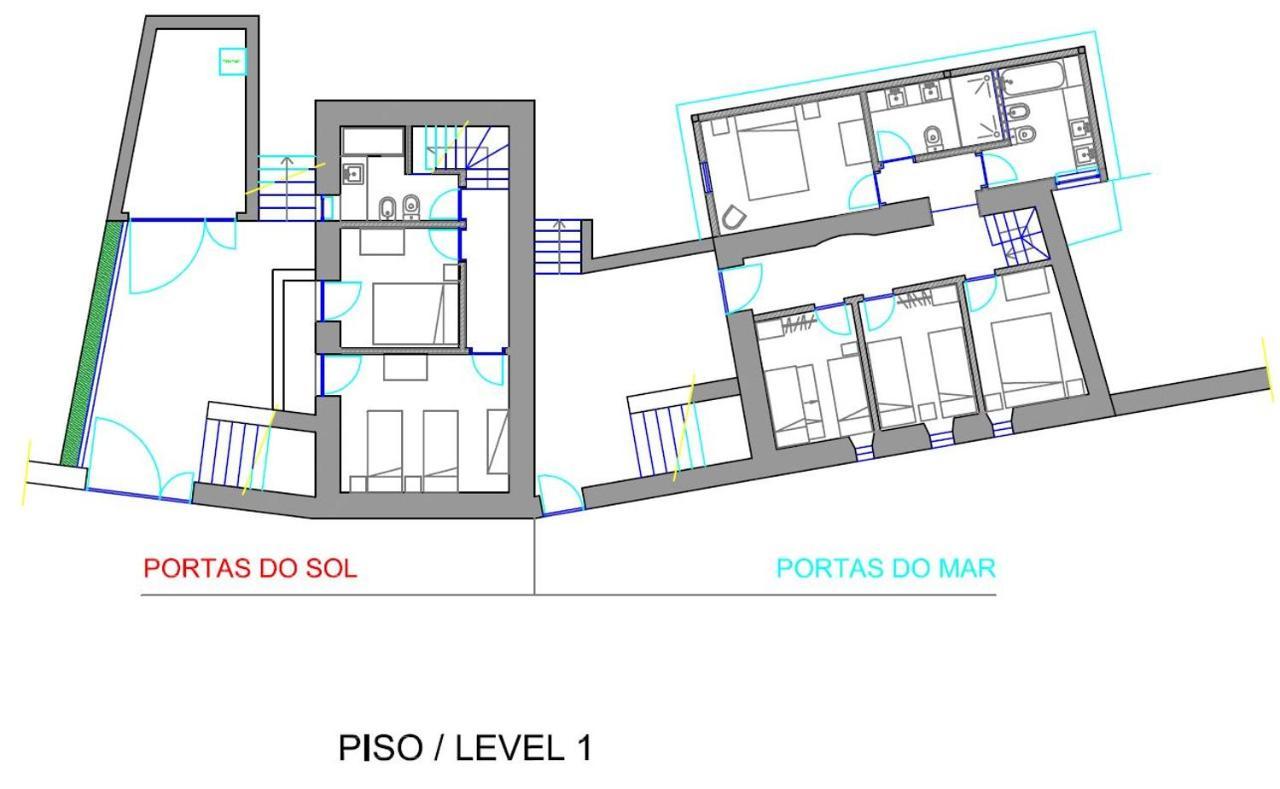 Casas Das Portas Do Mar E Das Portas Do Sol São Roque do Pico Exteriör bild